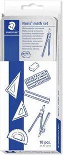 Set de desen Staedtler Math Set - 10 piese