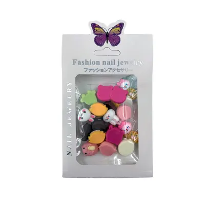 Decor Unghii Animaluțe 3D Nail Art Diverse Culori