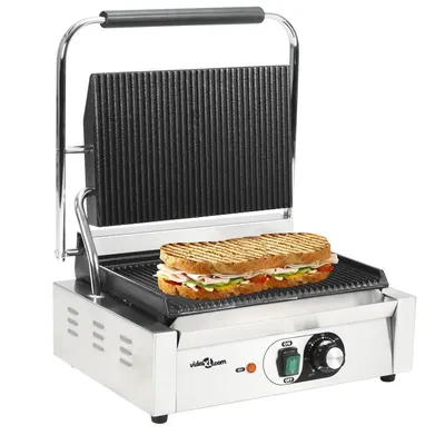 Gossi grill panini cu striatii, 43x30,5x20 cm, 2200 w