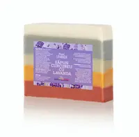 Săpun artizanal curcubeu cu lavandă, Nucul Din Lavanda, x 100gr