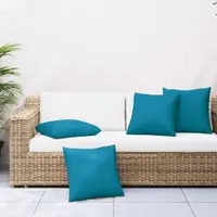 vidaXL Perne canapea 4 buc. albastru 60x60 cm material textil