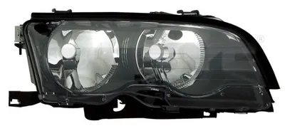 Far dreapta (H7, reglaj electric, cu motoras, fundal negru) BMW Seria 3 (E46)