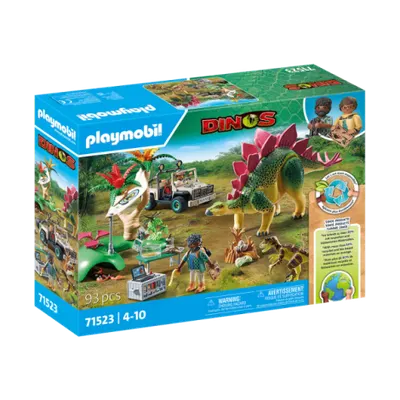 Playmobil-Tabara de Cercetare cu Dinozauri