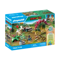 Playmobil-Tabara de Cercetare cu Dinozauri