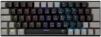 Tastatură mecanică White Shark - Wakizashi 2, Blue Switch, RGB, negru /gri