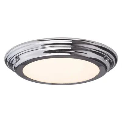 Corp de iluminat decorativ pentru exterior, Welland 1 Light Flush Light – Polished Chrome