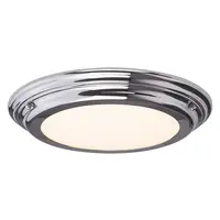 Corp de iluminat decorativ pentru exterior, Welland 1 Light Flush Light – Polished Chrome