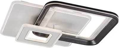 Plafonieră cu LED Rabalux - Stregobor 2937, IP20, 48W, 2950lm, neagră