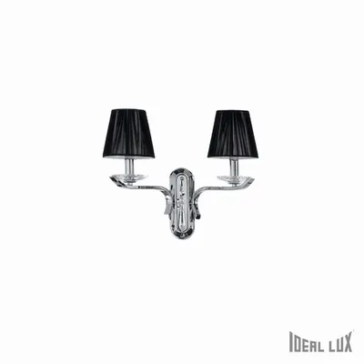 aplica Accademy, 2 becuri, dulie E14, L:410 mm, H:360 mm, Crom