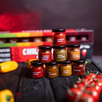 Set Degustare Paste Chili - Opt Varietăți