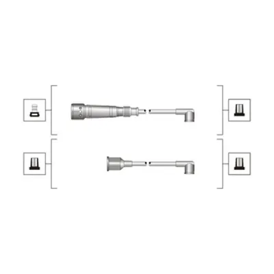 Set cablaj aprindere MAGNETI MARELLI 941319170017