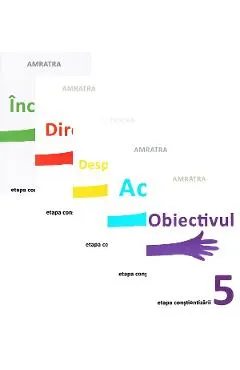 Pachet 5 carti: Etapa constientizarii