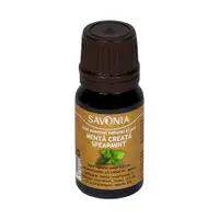 Ulei esential natural si pur de menta creata, 10ml, Savonia