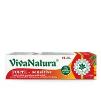 Forte sensitive - pasta de dinti 99,5% naturala cu argila activa, propolis si 44 plante, fara fluor, 80 ml - Leonard Radutz formula