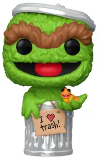 Figurină Funko POP! Television: Sesame Street - Oscar The Grouch #1793