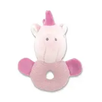 Zornaitoare de plus pentru bebelusi Lorelli Natural Unicorn Roz