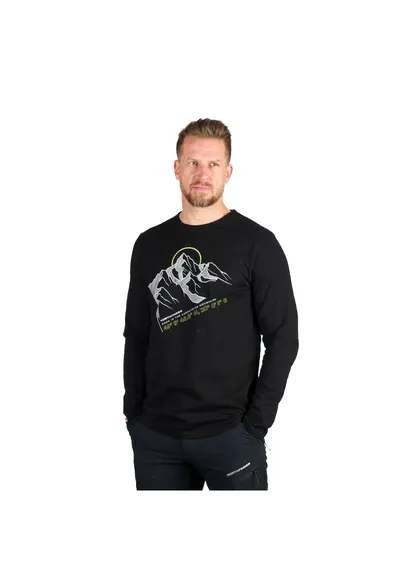 Tricou bumbac organic barbati Daru - Negru