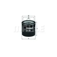 Filtru ulei MAHLE ORIGINAL OC 90 OF