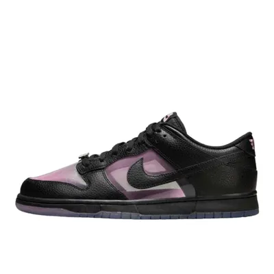Dunk Low Retro Transparent Black Pink Rise