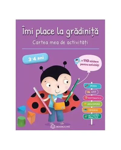 Îmi place la grădiniță – 3-4 ani - Paperback brosat - Brigitte Salinas, Françoise Kretz-Idas