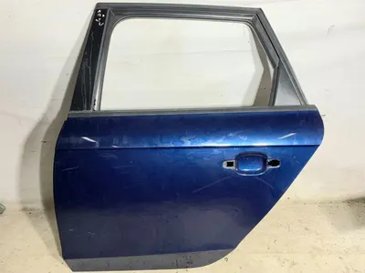 Portiera usa stanga spate culoare albastra - lx5q Audi A4 facelift (2011-2015) [B8.5]