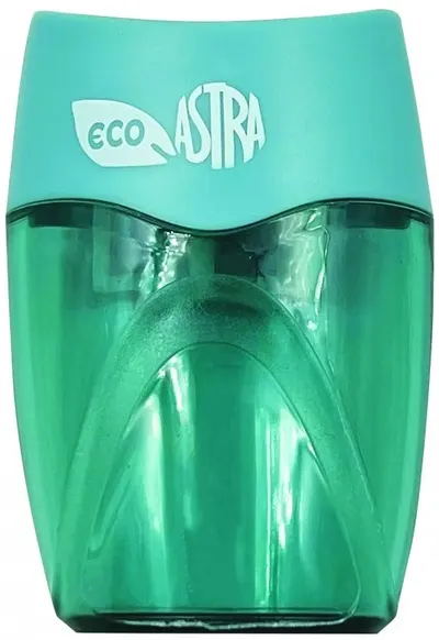 Ascuțitoare Astra Eco - Verde, cu 2 găuri