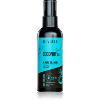 Revuele Coconut Oil Hair Elixir elixir leave-in pentru modelarea termica a parului