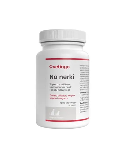Supliment renal pentru câini și pisici VETINGO 60 capsule