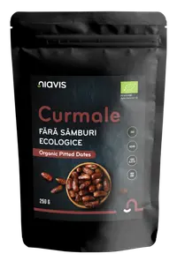 Curmale fara samburi ecologice, 250g, Niavis