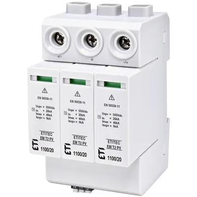 Protecție supratensiuni ETITEC EM T2 PV 1100/20 Y RC 002440624