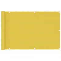 Gossi paravan de balcon, galben, 90 x 400 cm, hdpe