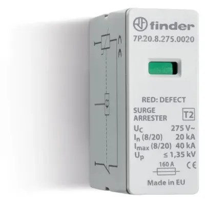 Modul de schimb (cartus), Varistor (275 V c.a.) Finder 7P2082750020