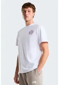 Tricou relaxed fit cu logo supradimensionat Drip - Alb optic/Roz orhidee