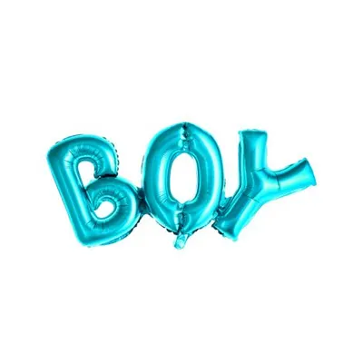 Balon folie boy albastru 67x29 cm Party Deco PDFB8M-001