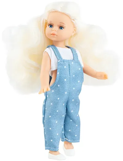 Păpuşă Paola Reina Mini Amigas - Noelia, cu părul alb, 21 cm