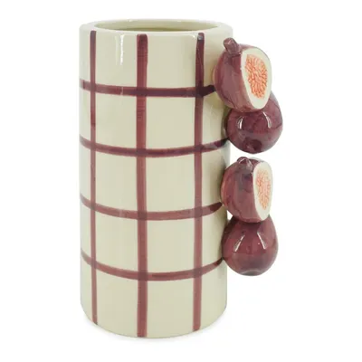 Vază mov/crem din ceramică (înălțime 21 cm) Havor – Yes Everyday