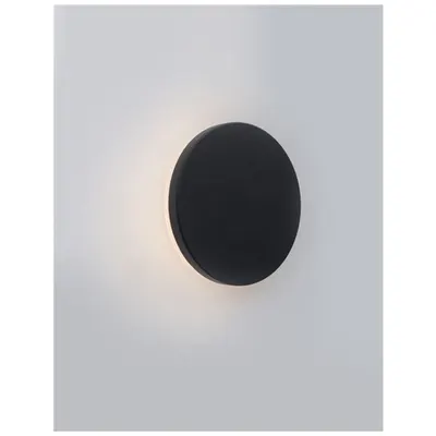 Aplica SUITE Negru Aluminiu & Acrylic LED 10 Wat 485Lm 3000K, 100-240 Volt 50Hz Beam 140 degrees -IP54