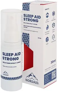 Sleep Aid Strong Spray de gură, 1.95 mg, 30 ml, Nordaid