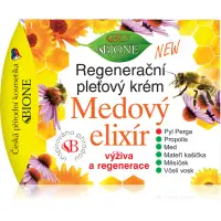 Bione Cosmetics Honey Elixir crema de fata regeneratoare 51 ml
