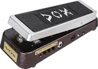 Pedală hibridă Wah-Wah Vox – V863-CA, pentru chitară și bas, maro/argintiu