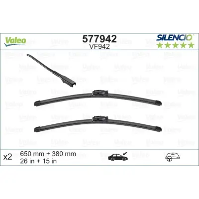 Lamela stergator VALEO 577942