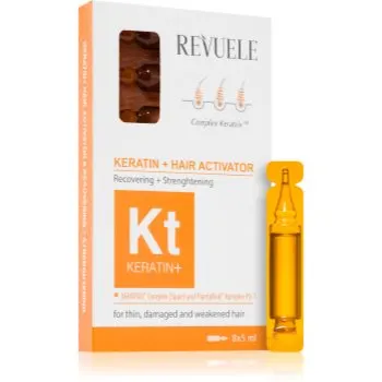 Revuele Ampoules Keratin + Hair Activator fiolă pentru par sensibil