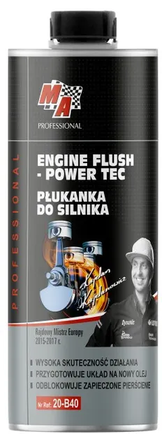Engine flush ,Power tec - Spalarea sistemului de ungere al motorului ,Power tec , bidon 500 ml