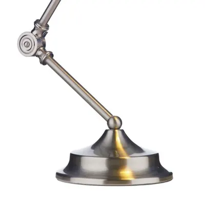 Veioza Ranger Task Table Lamp Satin Chrome