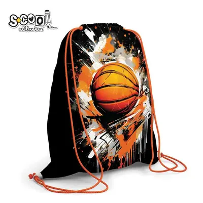 Sac sport, Basketball, 46x35.5 cm, S-COOL SC3053