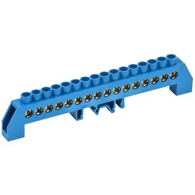 Neutral bus bars in combined DIN-Izolators of “Bearing” type SHNI-8x12-16-kS-S