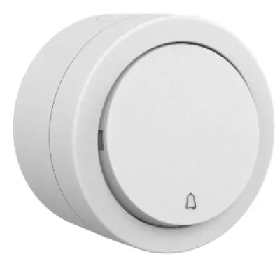 Intrerupator Sonerie PT xOne Ovivo OV00853, 10A, 250V, IP20, alb