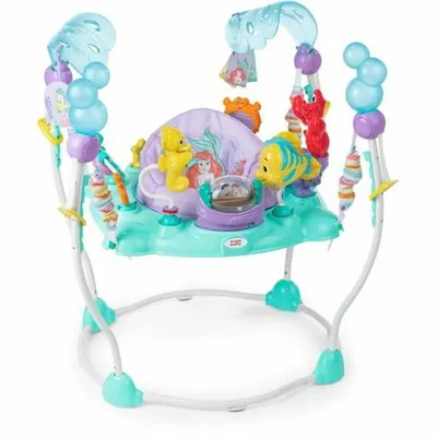 Bungee pentru bebeluși Bright Starts - Disney The Little Mermaid Sea of Activities