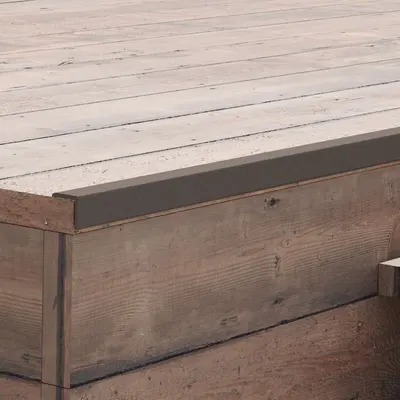 vidaXL Margini cornier pentru terasă WPC, 5 buc, 170 cm, maro deschis
