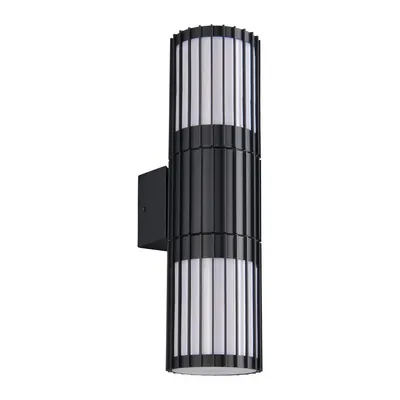 Corp de iluminat pentru exterior de perete (înălțime 30 cm) Volga – Trio